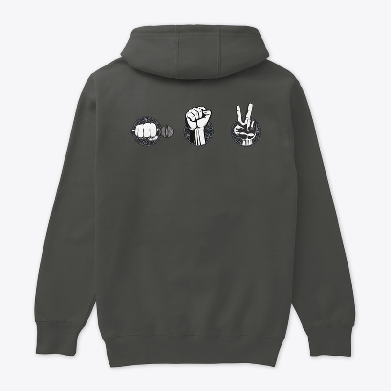 Limited Edition: A Raised Fist 100 Premium Hoodie - Image 4